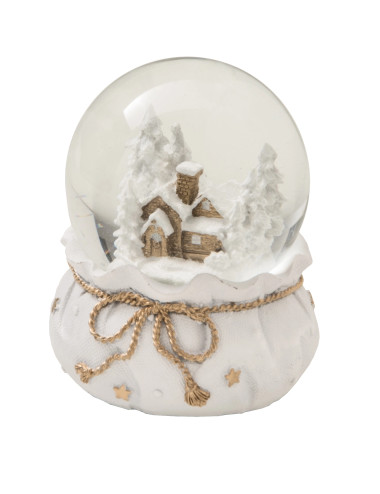 POLYRESIN SNOWBALL MUSICAL BOX ASS. THEMES & COLOURS | Brandani