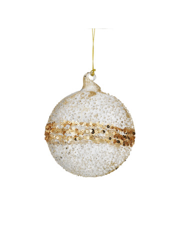 PAILLETTES GLASS SPHERE | Brandani