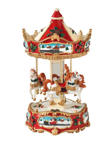 RESIN CAROUSEL MUSIC BOX  | Brandani