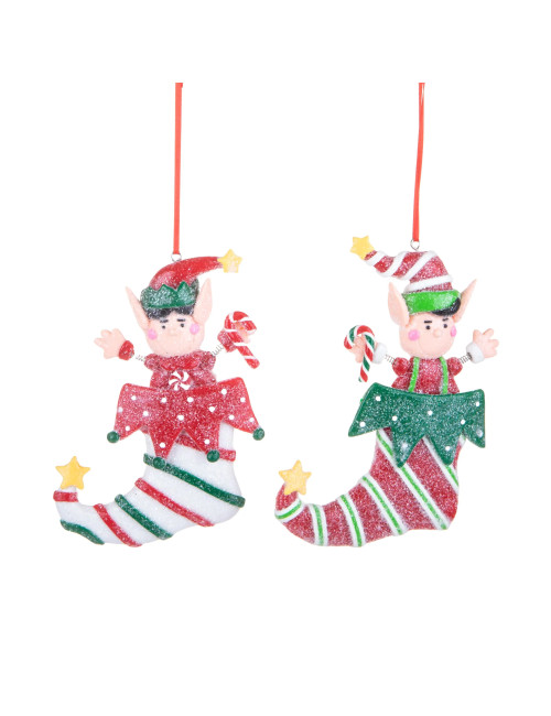 PLASTIC ELF ON BOOT 2 PC SET | Brandani