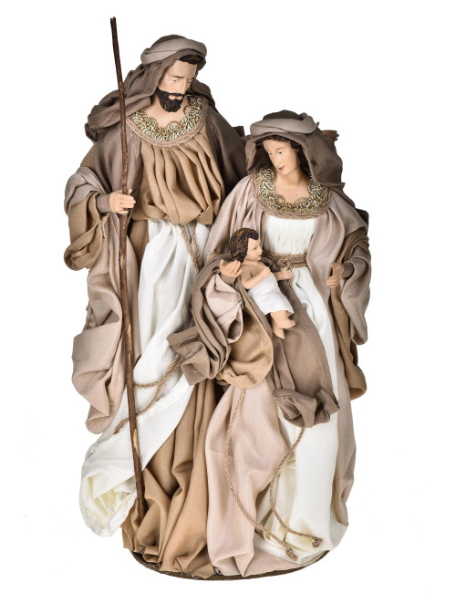 RESIN/FABRIC NATIVITY | Brandani