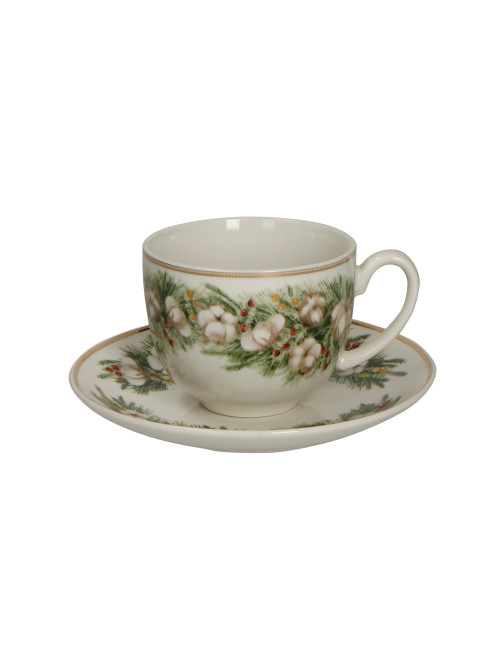 BATUFFOLI PORCELAIN 2 PCS TEA CUPS SET | Brandani