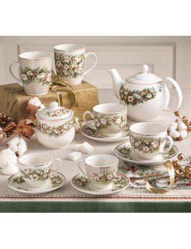 BATUFFOLI PORCELAIN 2 PCS TEA CUPS SET | Brandani