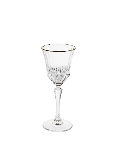 OH MY GOLD CRYSTAL WINE GLASS | Brandani