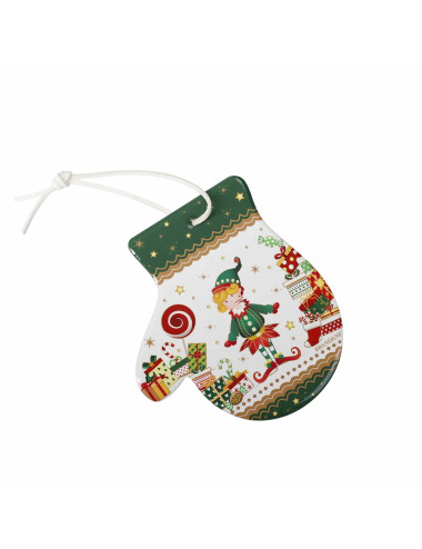 DECORATION ELFOMAGIA GUANTO SET 4 PZ CERAMICA/SUGHERO | Brandani