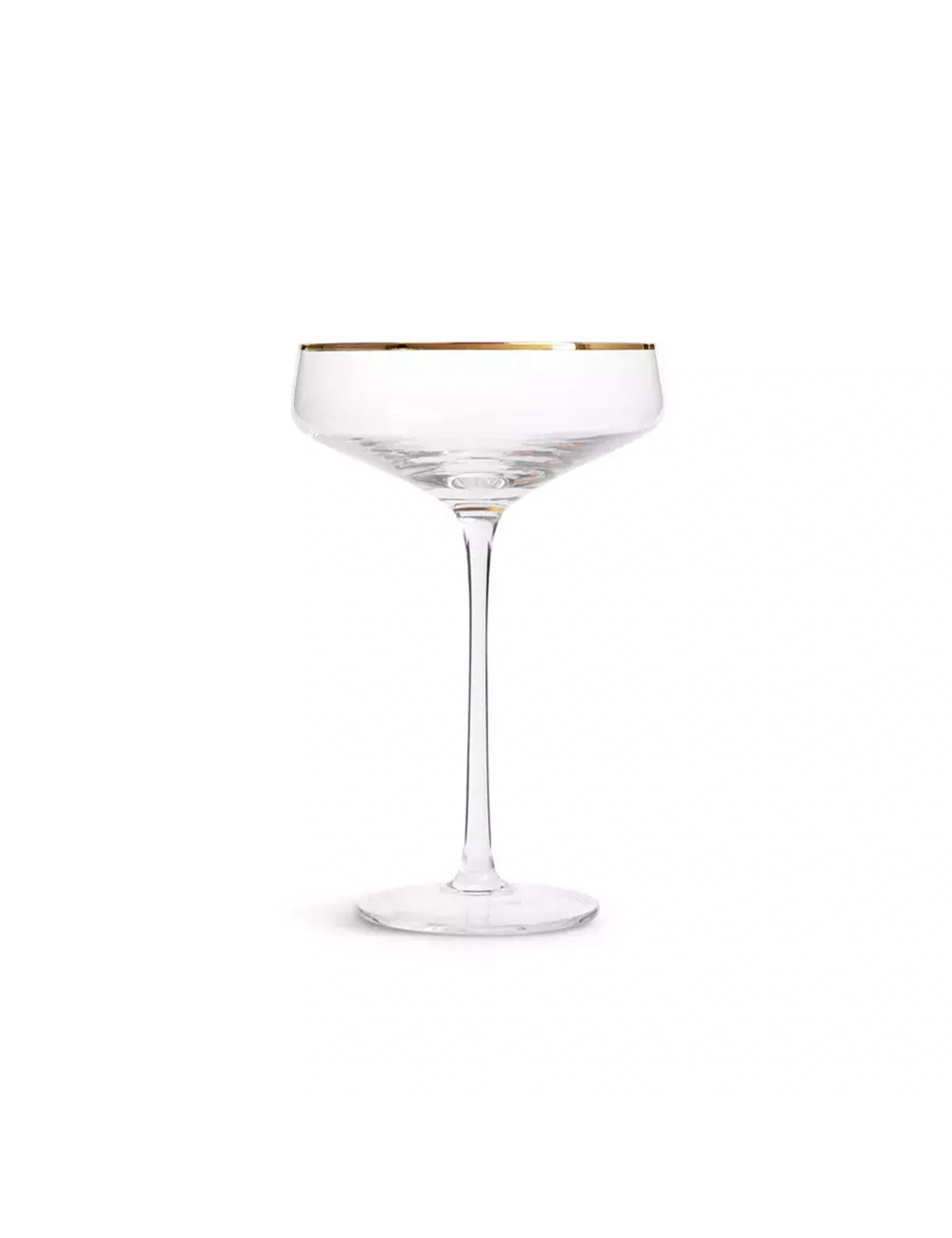 GOLD GLASS GOBLET | Brandani