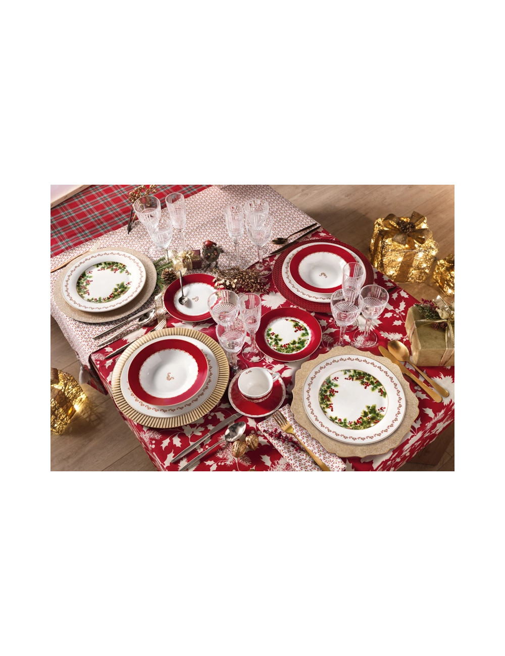 LE BACCHE PORCELAIN 18 PCS DINNER SET | Brandani