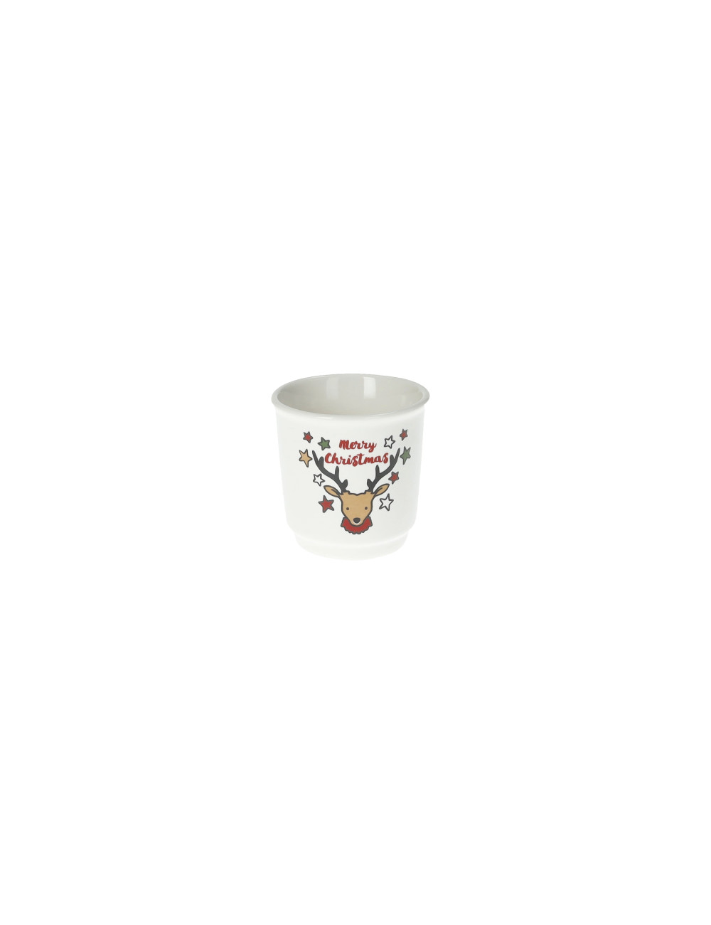 GINGERBREAD SHOT GLASS NEW BONE CHINA 4 PC SET | Brandani