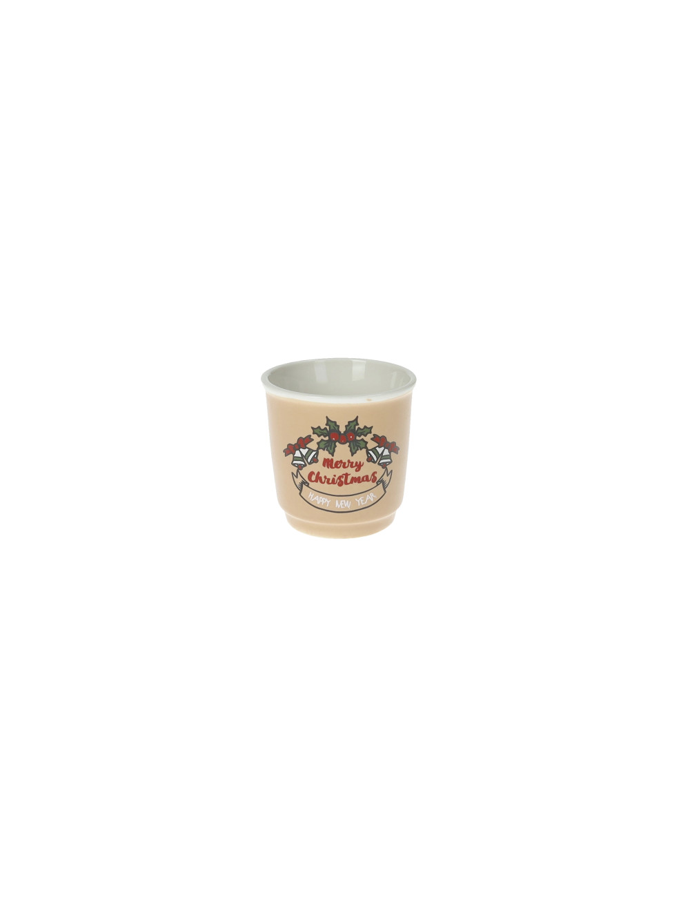 GINGERBREAD SHOT GLASS NEW BONE CHINA 4 PC SET | Brandani