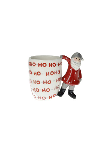 MUG HO-HO-HO SANTA CLAUS DOLOMITE | Brandani