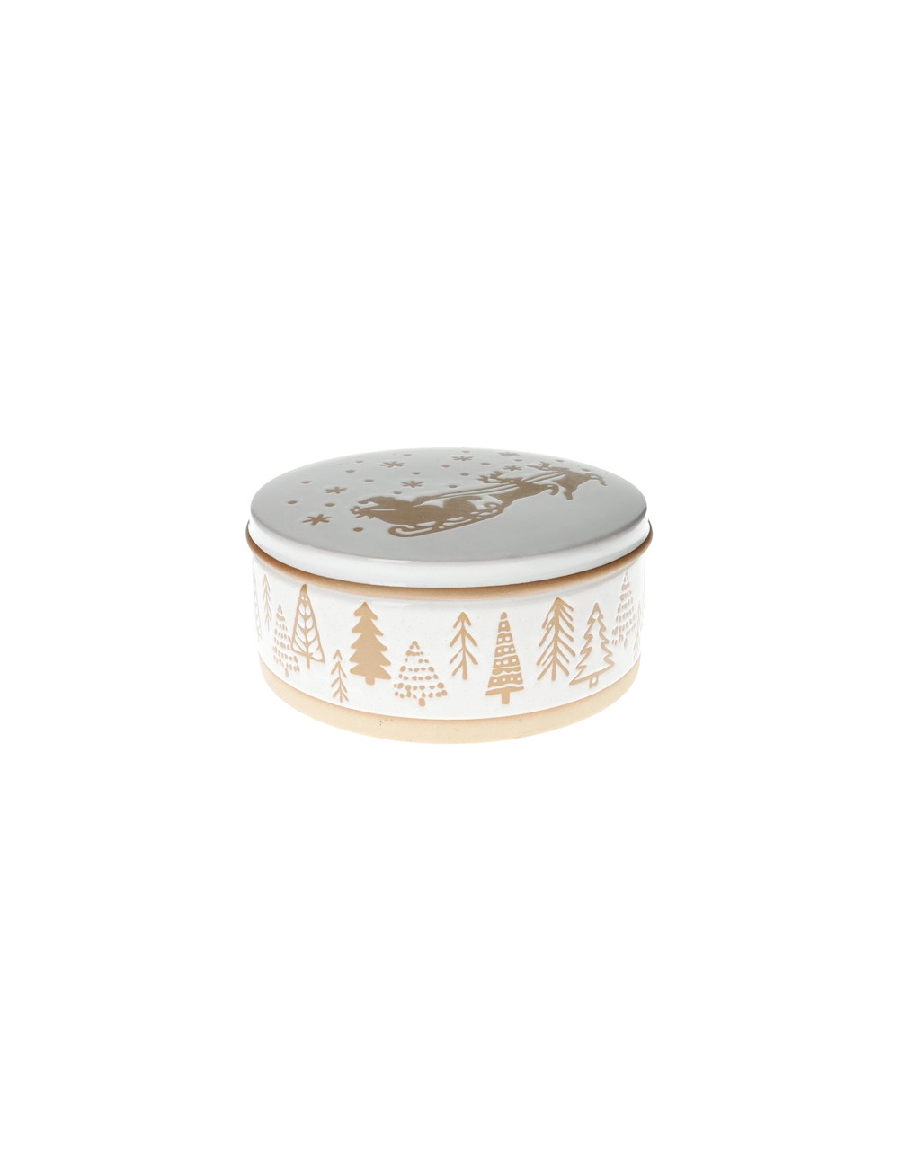 GINGERBREAD BOX STONEWARE | Brandani