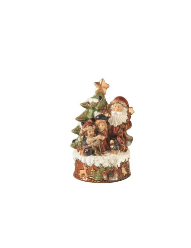 CARILLON BABBO NATALE PORCELLANA | Brandani