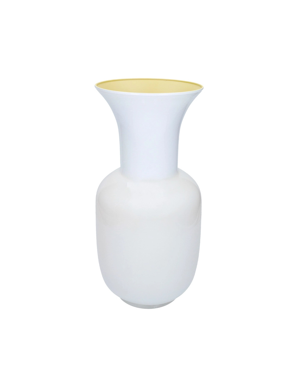 VASO ARGO BICOLOR BIANCO/OCRA VETRO 37H | Brandani