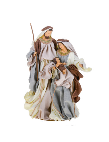 RESIN/FABRIC NATIVITY | Brandani