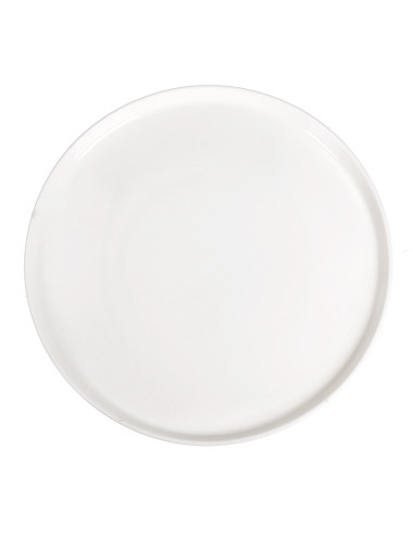 PIATTO PIANO GOURMET BIANCO SHANTI NEW BONE CHINA | Brandani