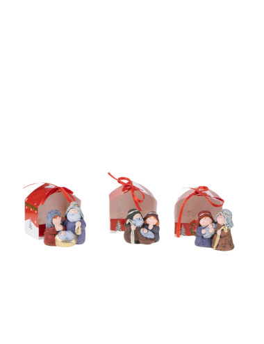 NATIVITY ASS.THEMES CERAMIC 12 PC DISPLAY | Brandani