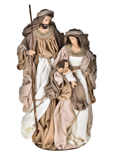 RESIN/FABRIC NATIVITY | Brandani