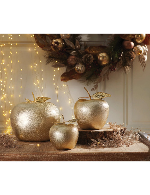 CERAMIC APPLE GOLD | Brandani