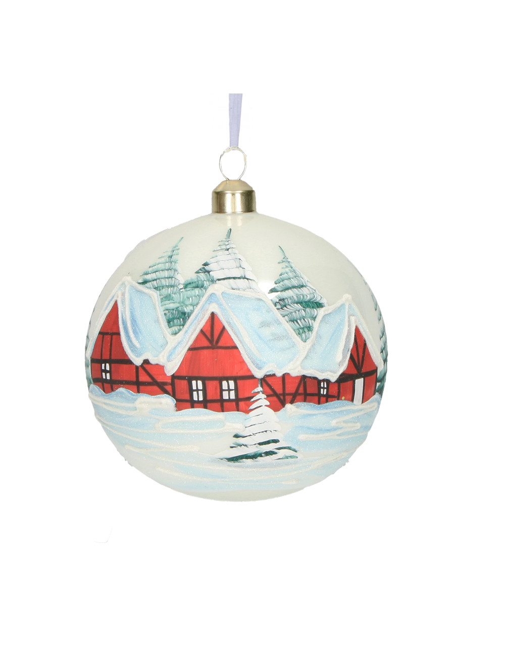 CHRISTMAS ARTISANAL BALL BLOWN GLASS | Brandani