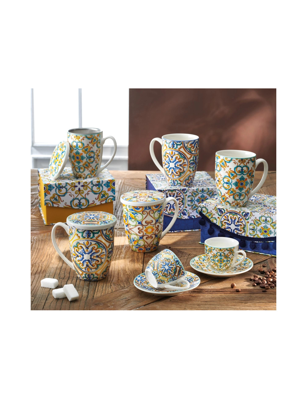 MUG ROSONE MEDICEA NEW BONE CHINA | Brandani