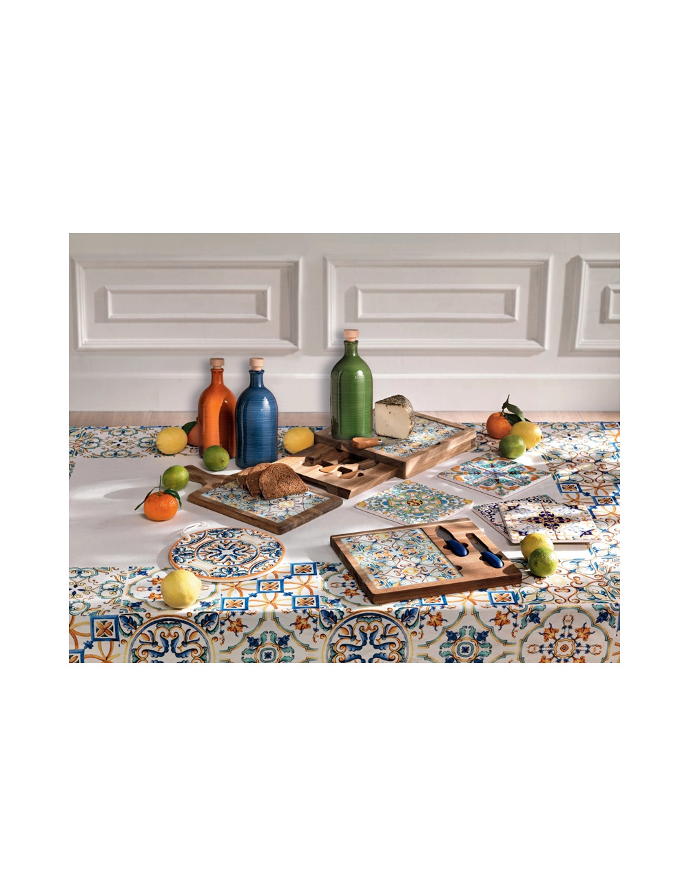 MEDICEA ACACIA/GLASS CUTTING BOARD WITH CASE FOR ACACIA/STA | Brandani