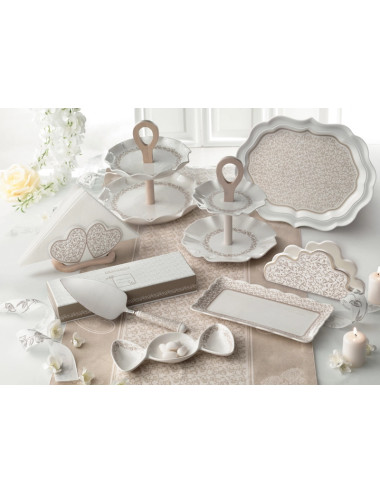 RICCIOLI DI FATA PORCELAIN CANDY HOLDER | Brandani