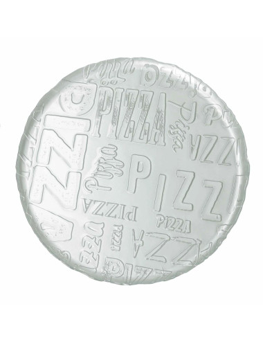 TRANSPAERNT GLASS PIZZA PLATE | Brandani