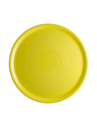 YELLOW PIZZA PLATE PORCELAIN | Brandani