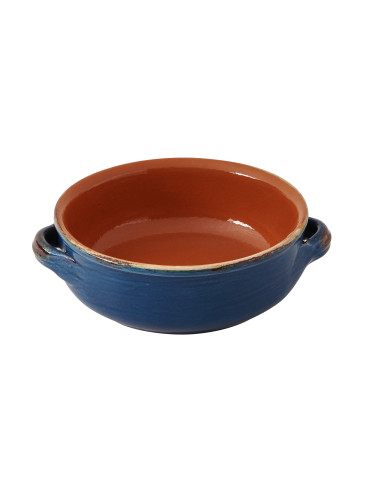 FIRE CLAY COCOTTE WITH HANDLES ASSORTED COLOURS | Brandani