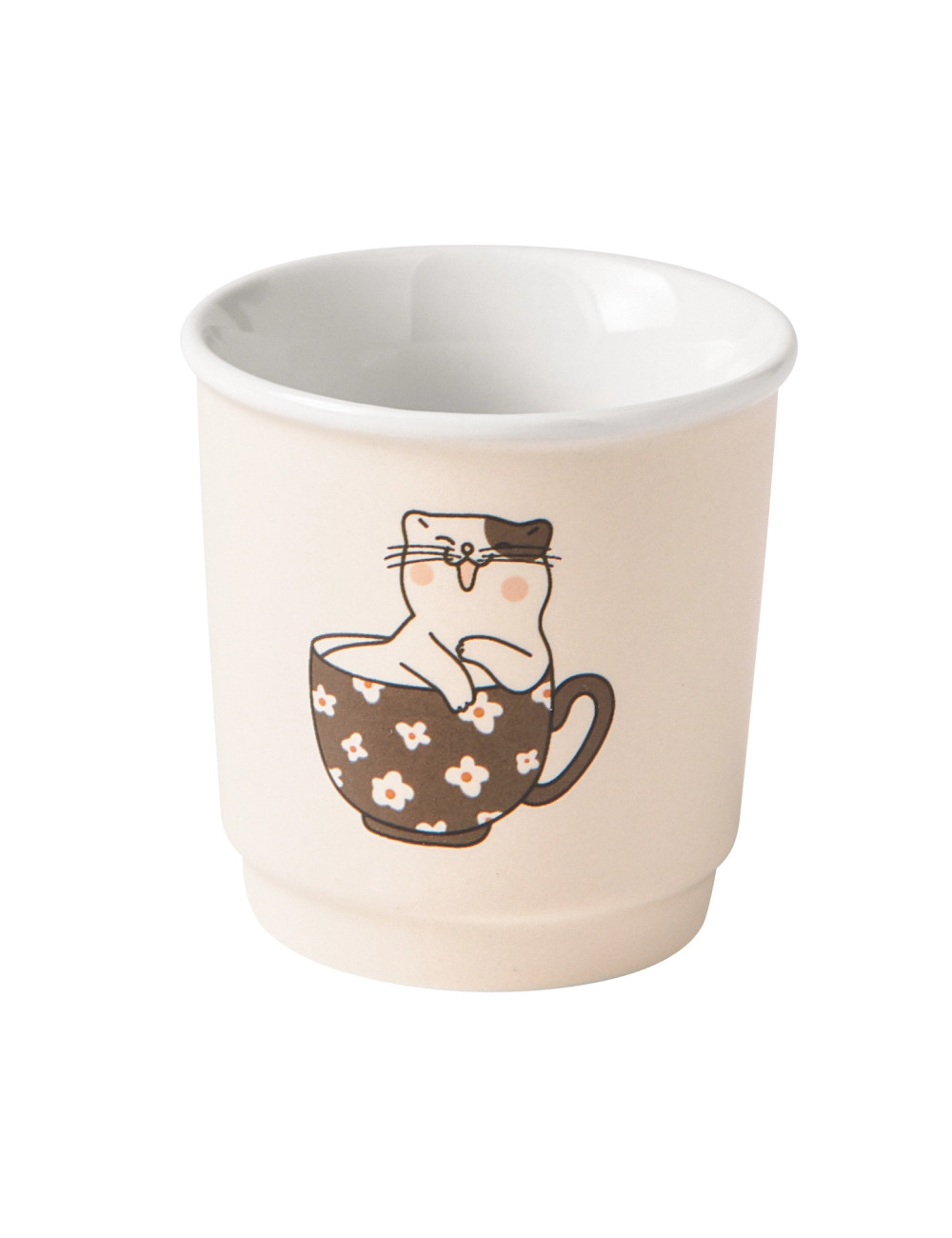 BICCHIERINO CANI E GATTI NEW BONE CHINA | Brandani