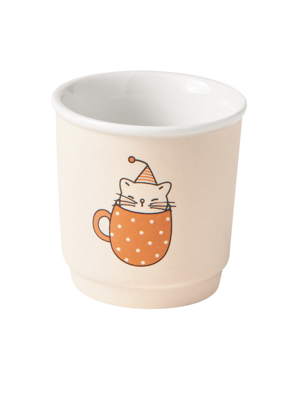 BICCHIERINO CANI E GATTI NEW BONE CHINA | Brandani