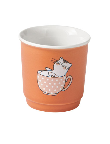 BICCHIERINO CANI E GATTI NEW BONE CHINA | Brandani