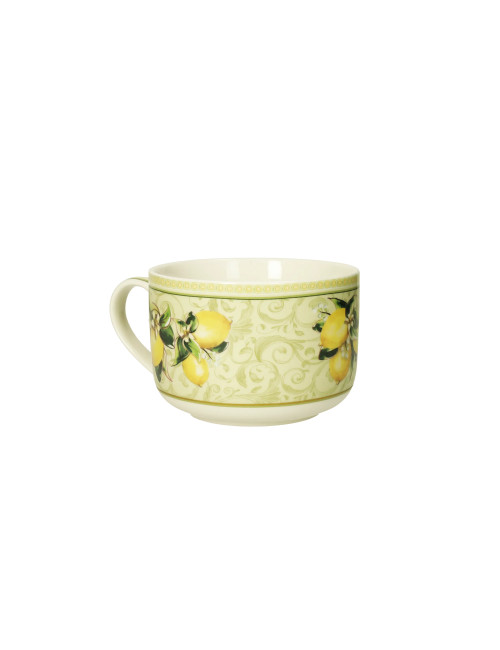 TAZZA COLAZIONE I LIMONI NEW BONE CHINA | Brandani