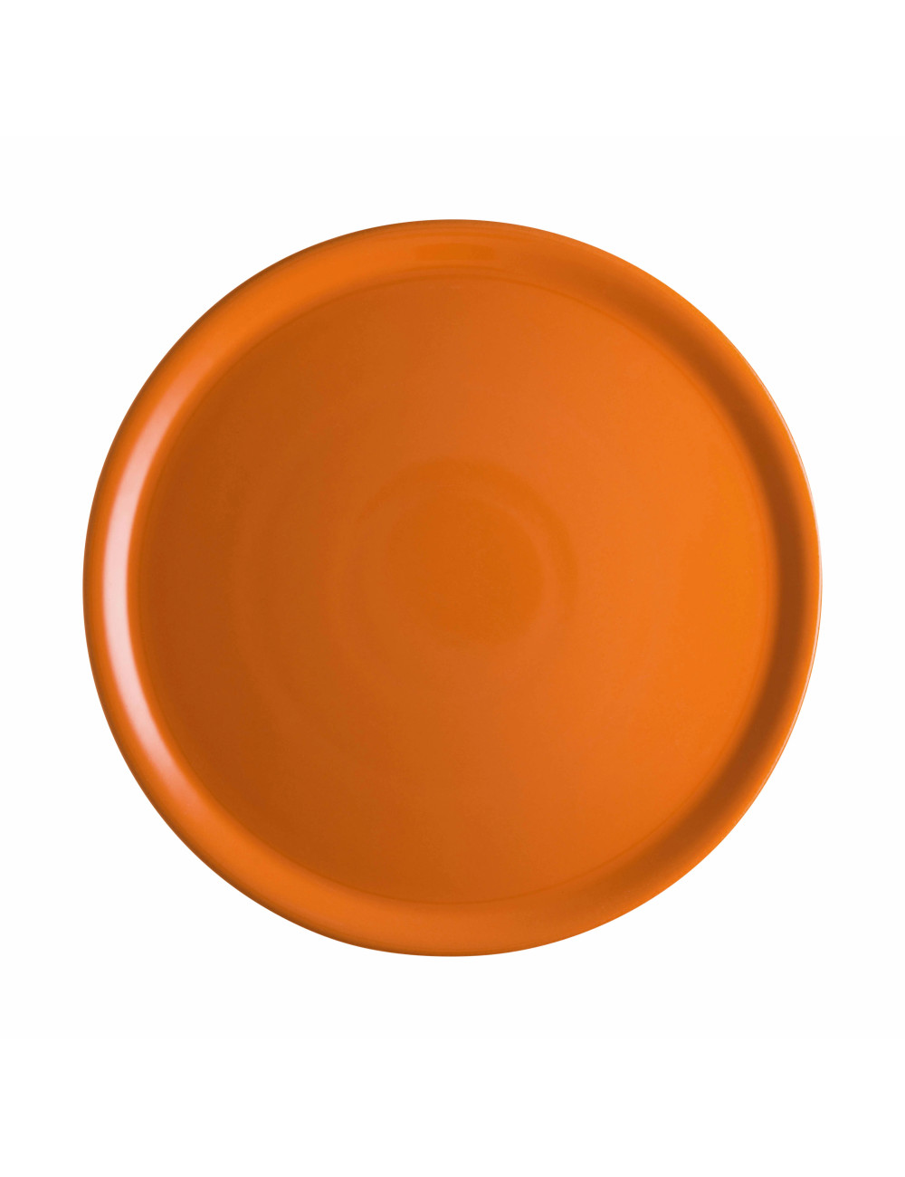 ORANGE PIZZA PLATE PORCELAIN | Brandani