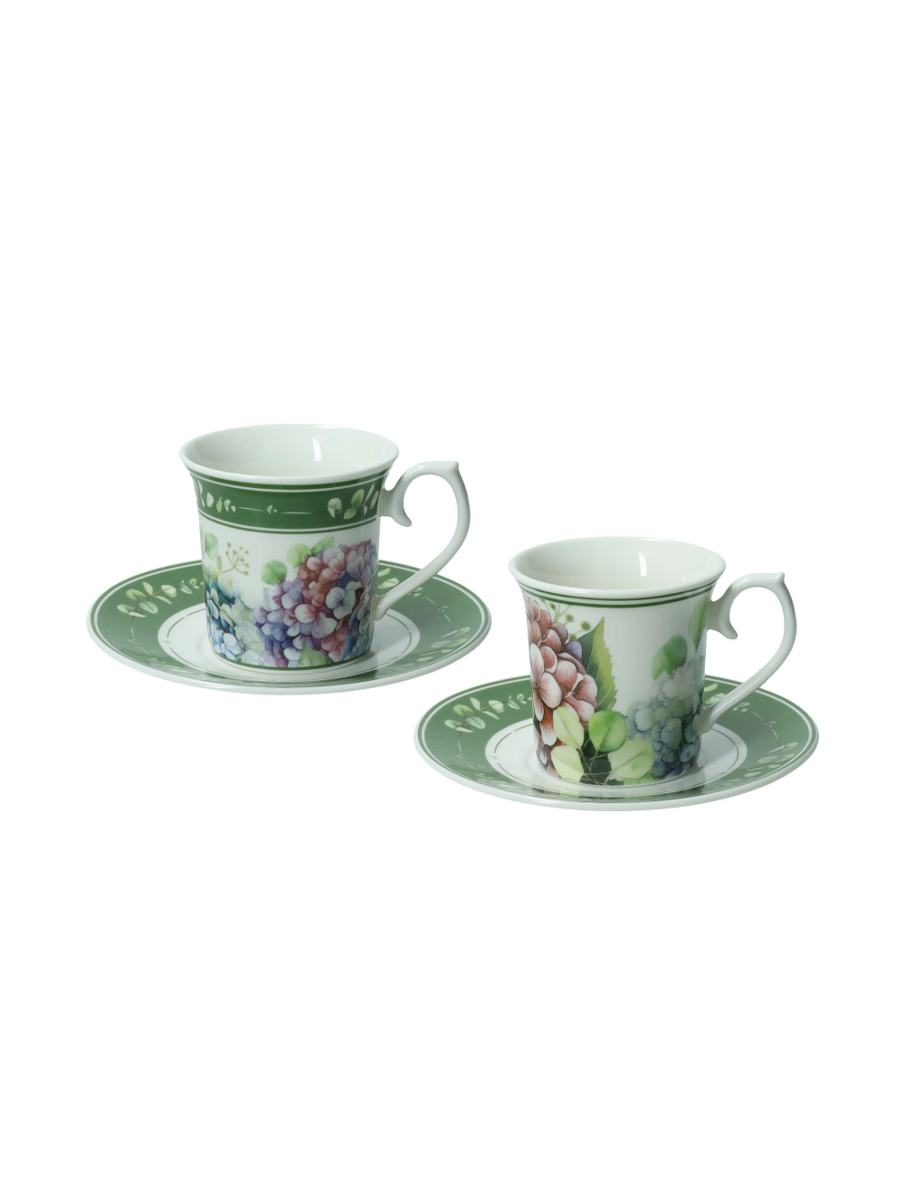 TAZZINA CAFFE FLORA SET 2 PZ NEW BONE CHINA | Brandani