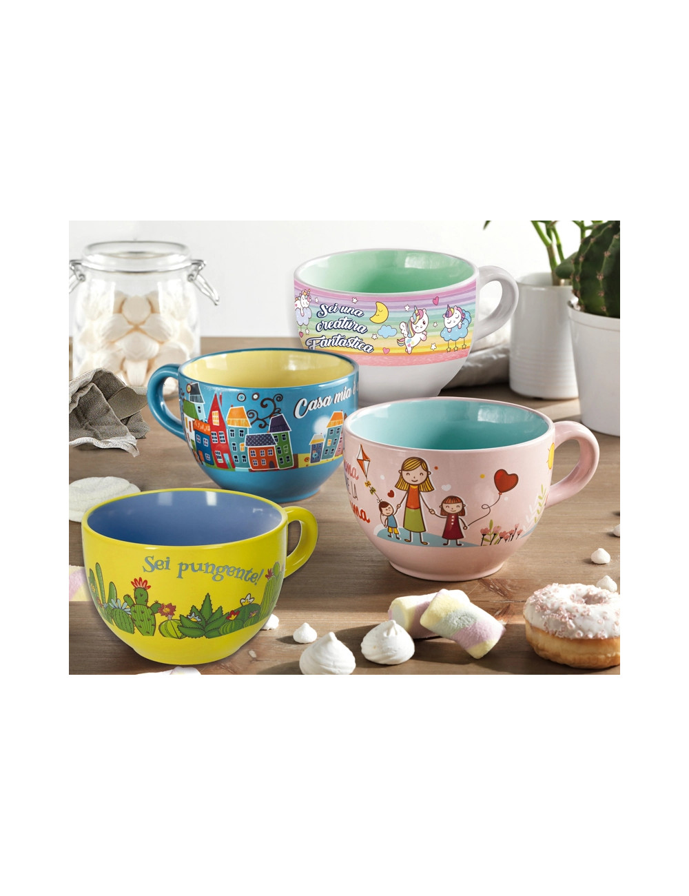 JUMBO TAZZA MAMMA STONEWARE | Brandani