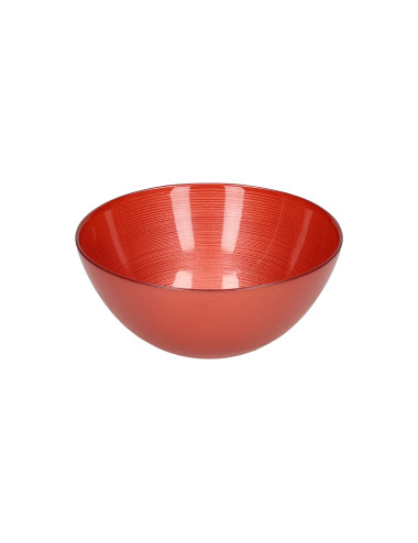 GLASS ARES ORANGE LITTLE BOWLS SET 2 PIECES CM D 15 | Brandani