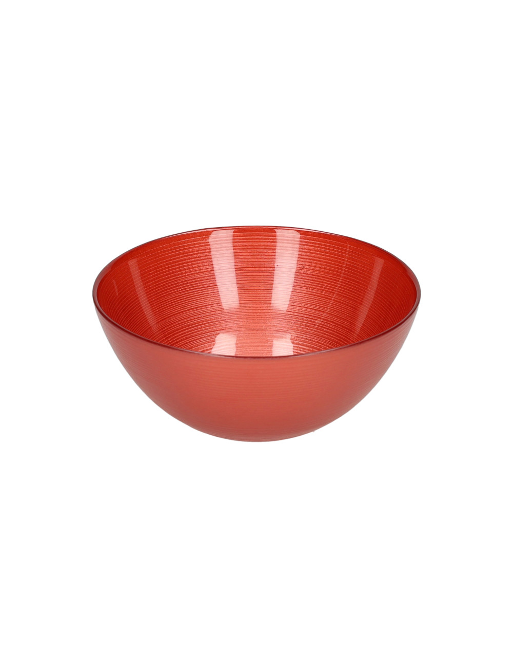 GLASS ARES ORANGE LITTLE BOWLS SET 2 PIECES CM D 15 | Brandani