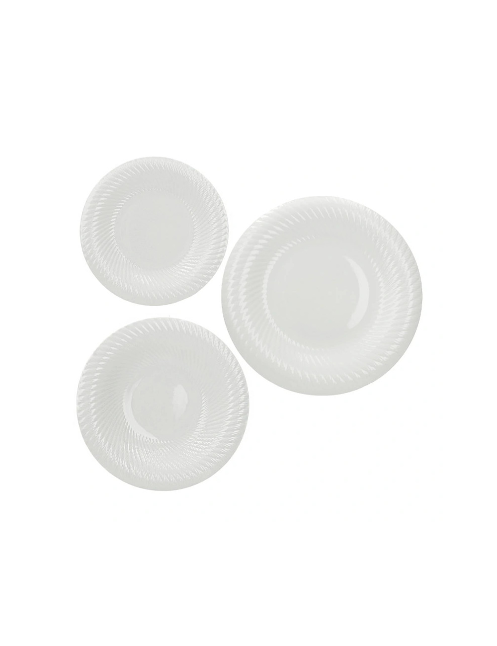 TAVOLA 18 PZ OPTICAL NEW BONE CHINA | Brandani