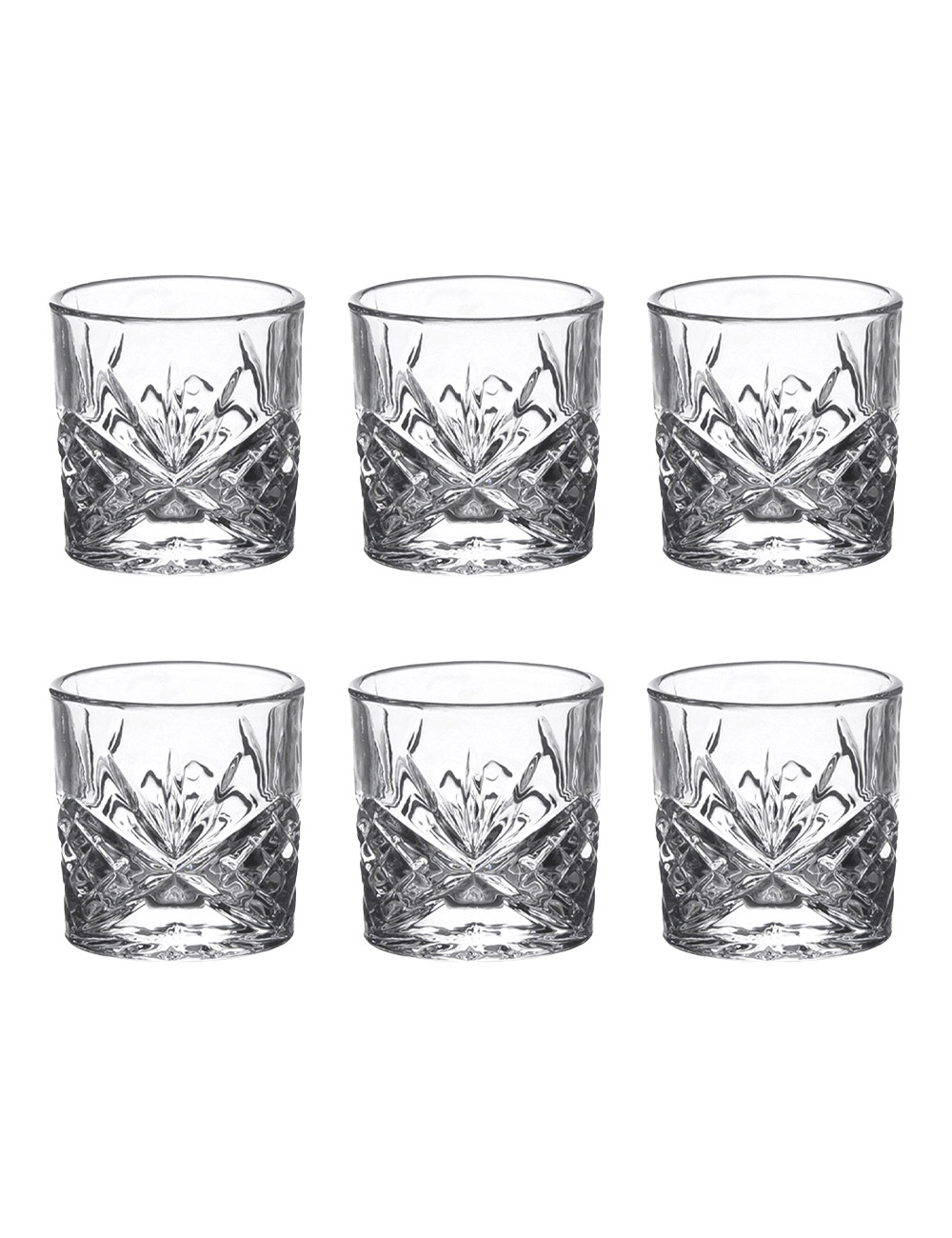 ROCK&ROLL SHOT GLASS 6 PC SET | Brandani