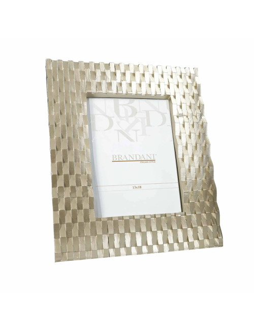 PORTAFOTO GLAM ORO POLIRESINA INTERNO 13X18 | Brandani