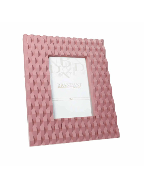 PORTAFOTO GLAM PINK POLIRESINA INTERNO 10X15 | Brandani