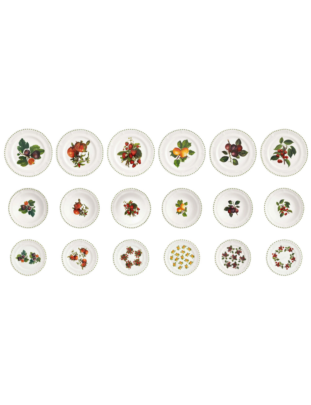 PORCELAIN LE PRIMIZIE 18 PCS DINNER SET | Brandani