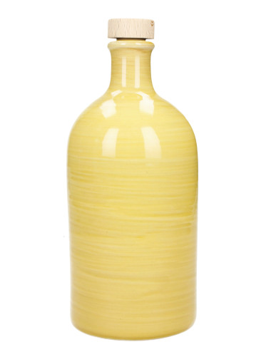 ARTISAN YELLOW MAIOLICA OIL DISPENSER 500 ML | Brandani