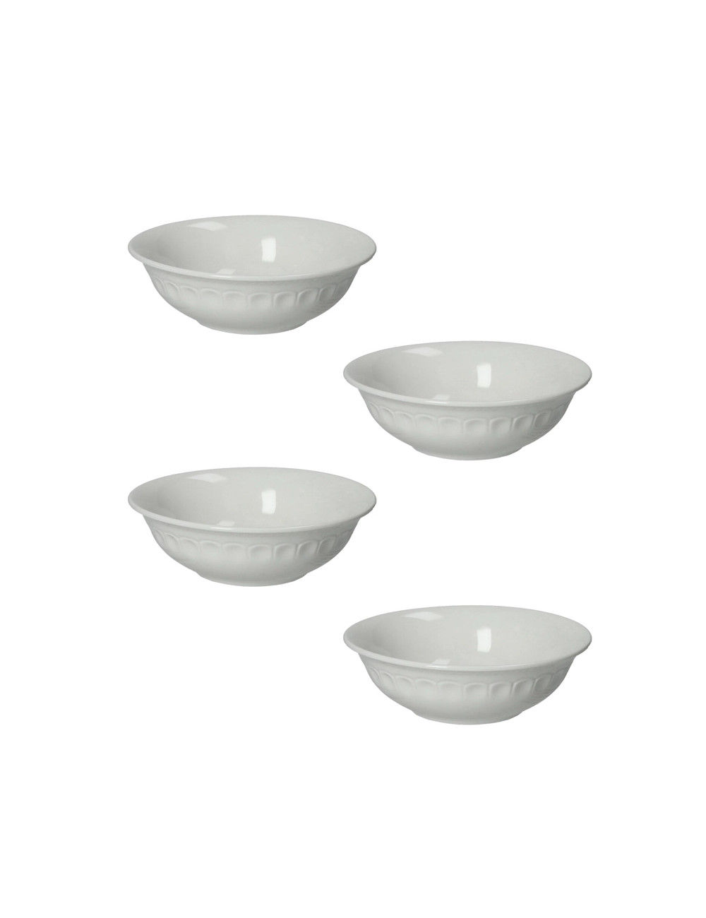 CIOTOLINA SENZATEMPO SET 4 PZ NEW BONE CHINA | Brandani