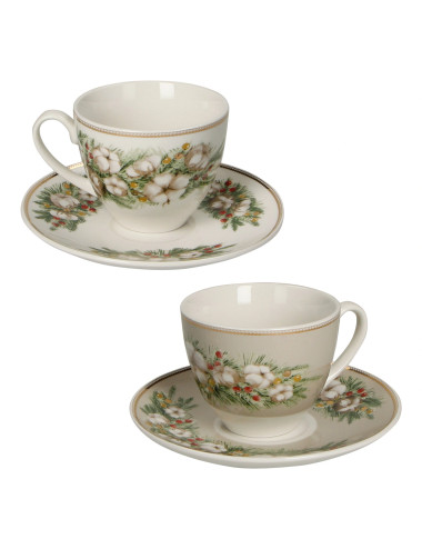 BATUFFOLI PORCELAIN 2 PCS COFFEE CUPS SET | Brandani