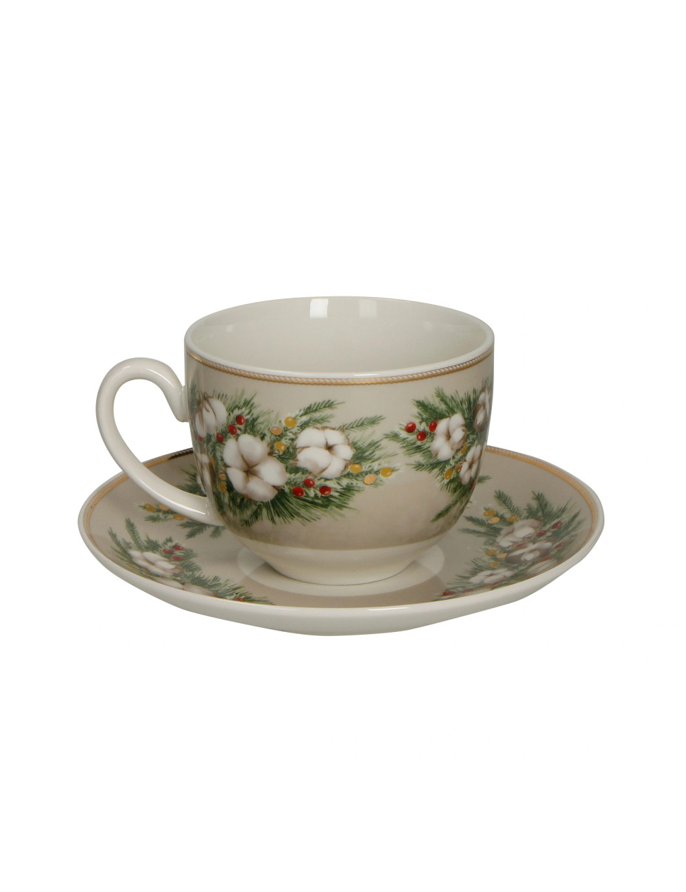 BATUFFOLI PORCELAIN 2 PCS TEA CUPS SET | Brandani