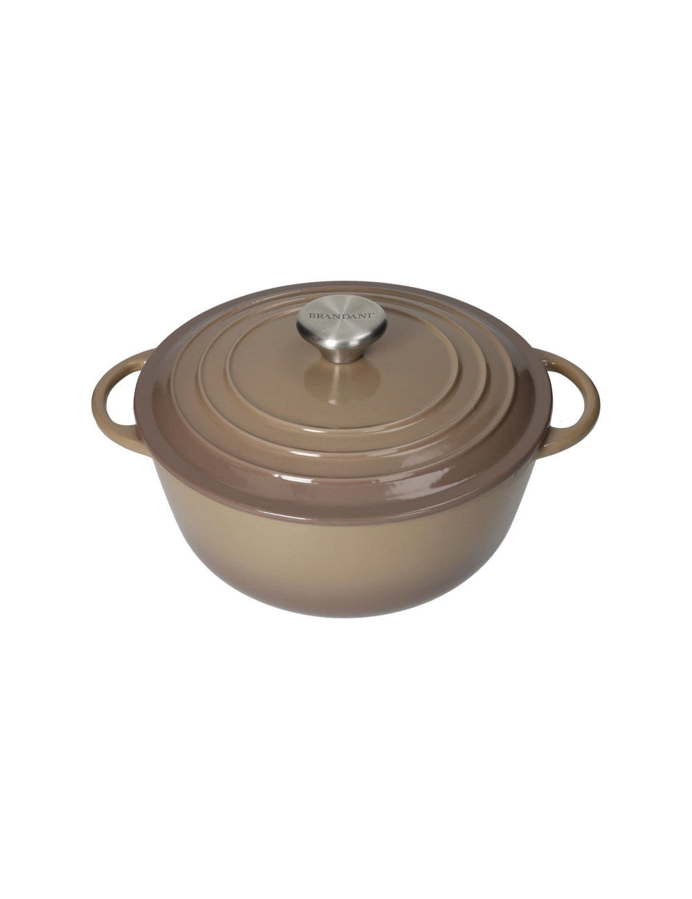 CASSERUOLA COCOTTE TORTORA GHISA SMALTATA CAPACITA' 3 LT | Brandani