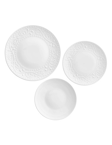 TAVOLA 18 PZ DELIZIE NEW BONE CHINA | Brandani