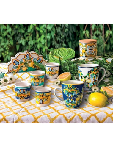 MUG CITRUS SET 2 PZ PORCELLANA | Brandani